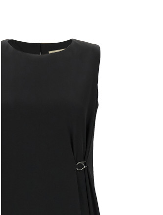 Fluid diagonal dress #