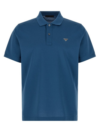 Поло PRADA Logo polo shirt