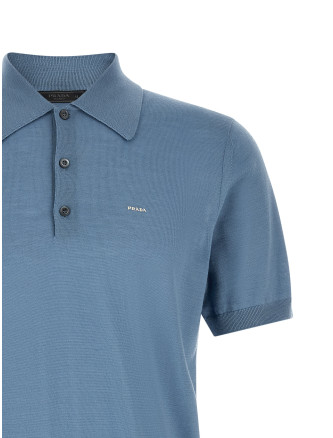 Superfine wool polo shirt #