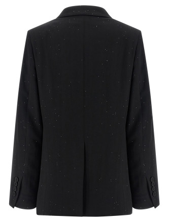 Micro sequin blazer #