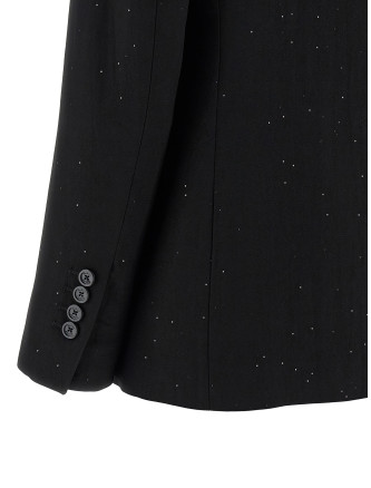 Micro sequin blazer #