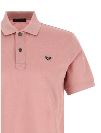 Поло PRADA Logo polo shirt (UJN444SWM31867F0E18) #