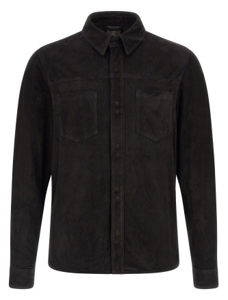 Suede shirt Gloves