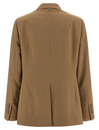 Micro sequin blazer #