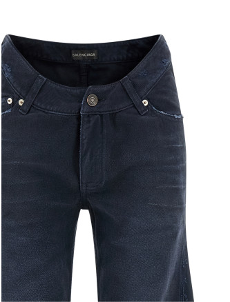 Curved waist jeans #