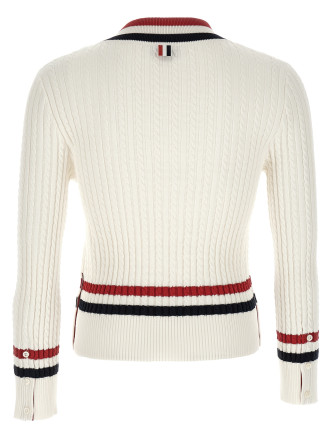 RWB intarsia sweater #