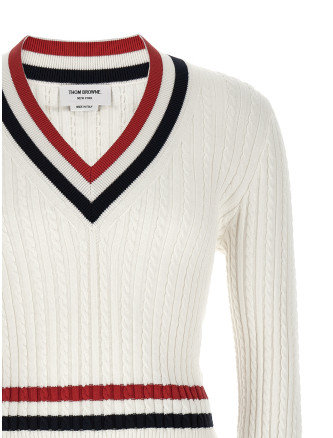 RWB intarsia sweater #