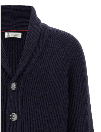 Свитер, кардиган BRUNELLO CUCINELLI Shawl neck cardigan (MNI708606C2425) #