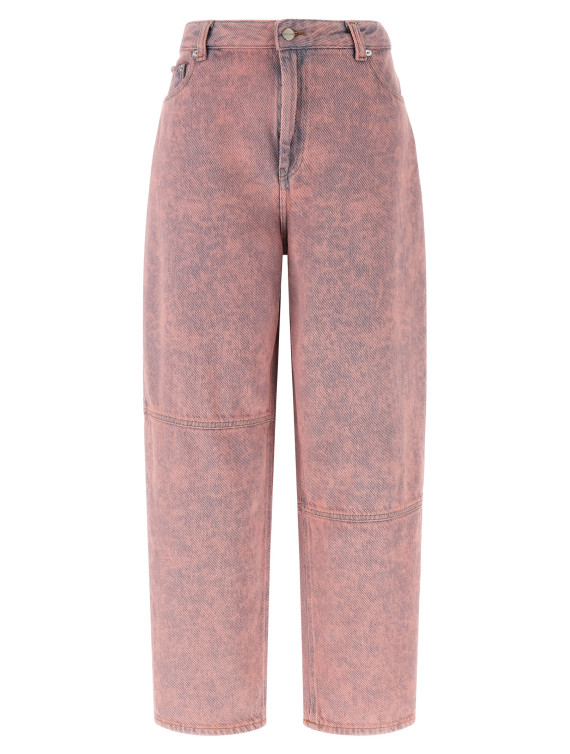 'Pink Washed Stary' jeans #1