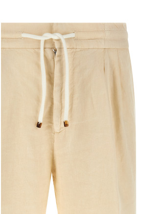 Linen bermuda shorts #