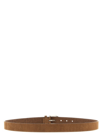 Braided leather belt #