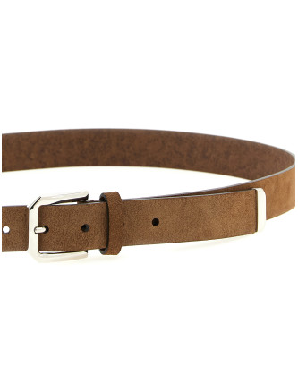 Braided leather belt #