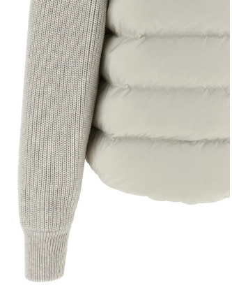 'Shiny Flap Detail' down jacket #