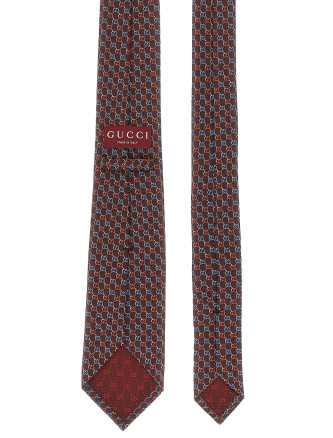 GG silk tie #