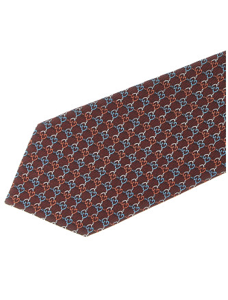 GG silk tie #