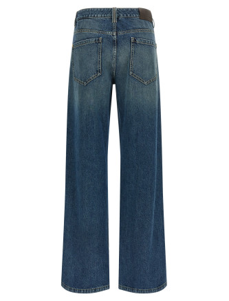 Stonewashed denim jeans #