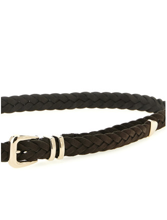 Braided calf belt #