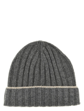 Шляпа BRUNELLO CUCINELLI Contrast line beanie (M2240900CG316) #