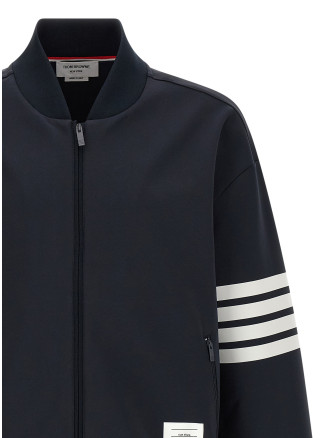 Tech viscose bomber jacket #