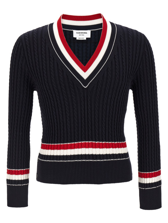 RWB intarsia sweater #1
