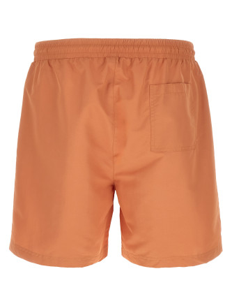 Logo embroidery swimsuit #