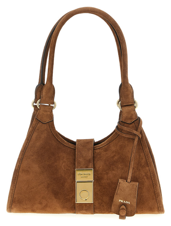 Small Suede shopping bag #1