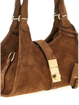 Small Suede shopping bag #