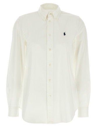 Logo embroidery shirt