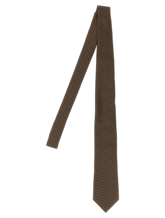 Texture Silk tie #1