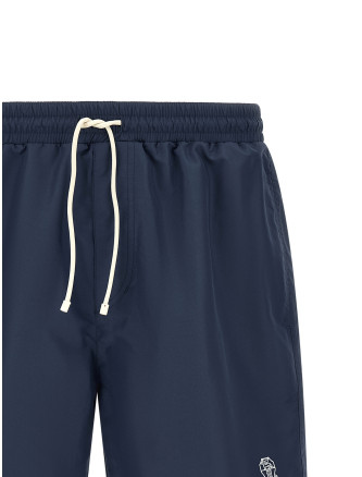 Logo embroidery swimsuit #