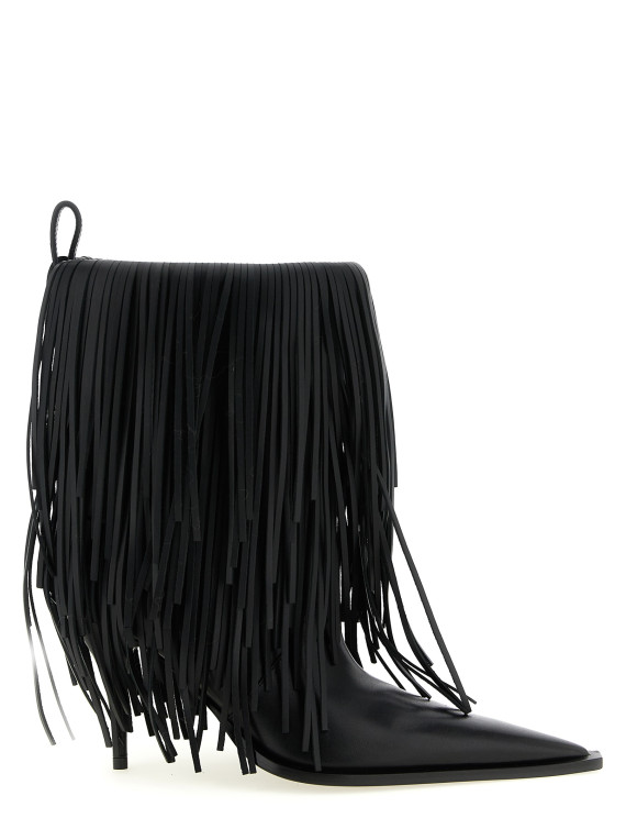 'Avenue Fringe' ankle boots #1