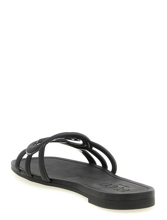'Incrocio GG' sandals - 'Gucci Lido' line #