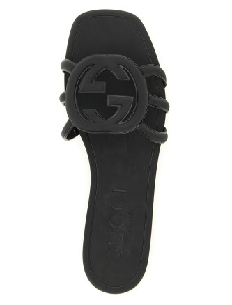 'Incrocio GG' sandals - 'Gucci Lido' line #