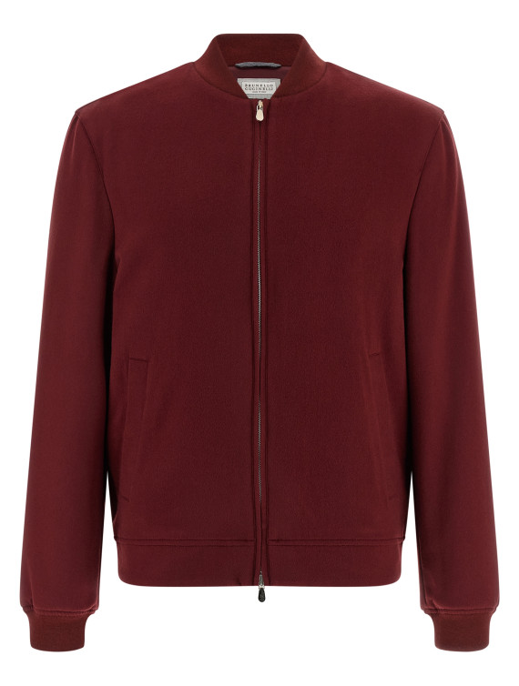 Cashmere bomber jacket #1