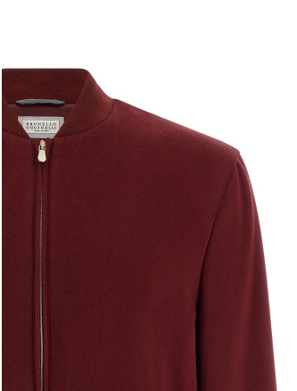 Cashmere bomber jacket #