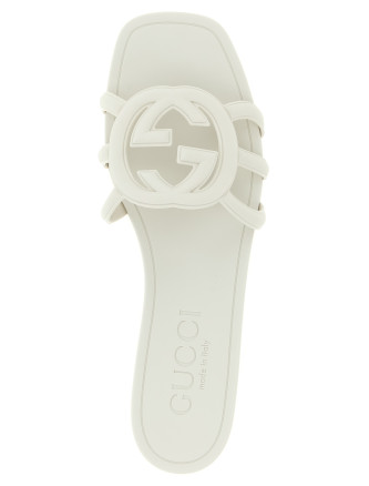 'Incrocio GG' sandals - 'Gucci Lido' line #