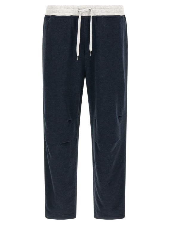 Linen cotton joggers #1