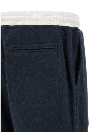 Linen cotton joggers #