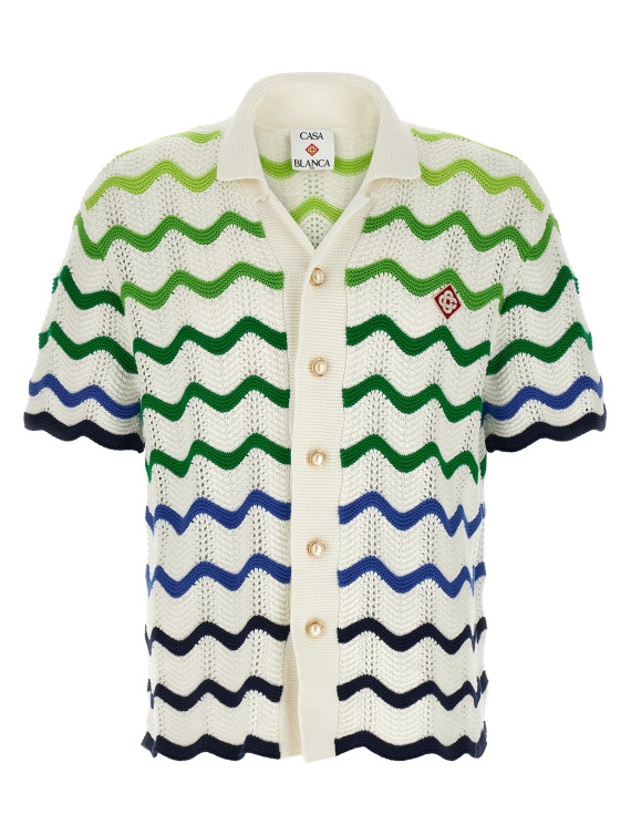 'Gradient Wave' shirt #1