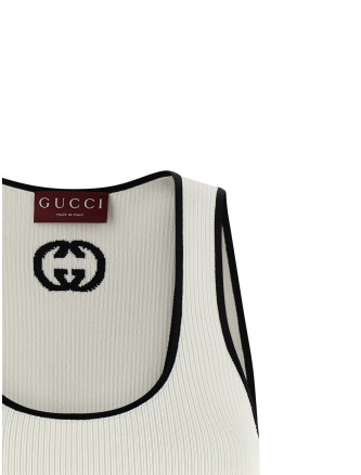 Повседневный топ GUCCI 'Incrocio GG' (852456XKFCZ9232) #