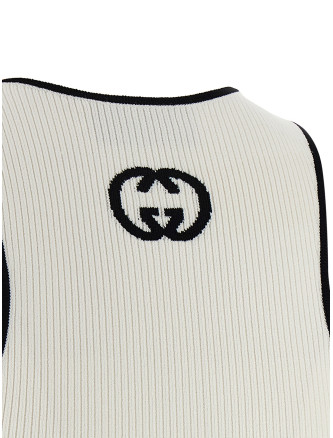 Повседневный топ GUCCI 'Incrocio GG' (852456XKFCZ9232) #