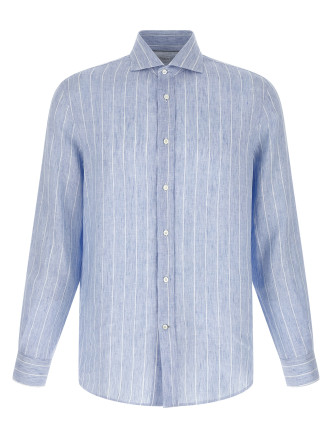 Striped linen shirt