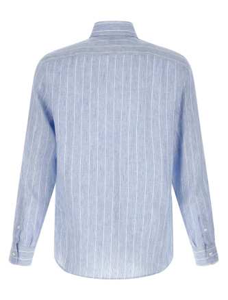 Striped linen shirt #