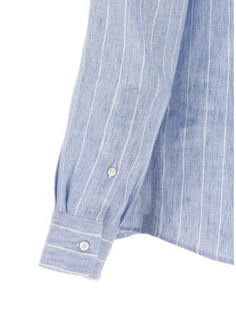 Striped linen shirt #