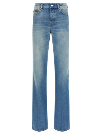 Flared leg jeans