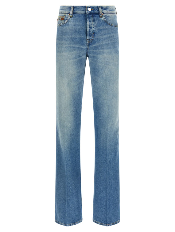 Джинсы GUCCI Flared leg jeans (852212XDDDA4011) #1