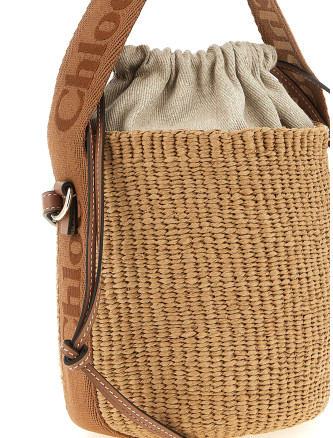 'Woody' small bucket bag #