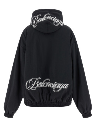 'Cursive' reversible jacket #