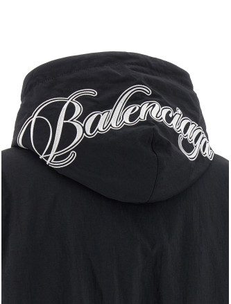 'Cursive' reversible jacket #