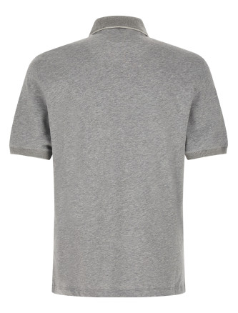 Stretch jersey polo shirt #